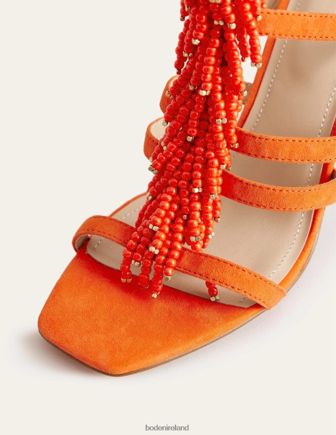 Blood Orange Footwear Beaded Heeled Sandals Boden Women L466L6710