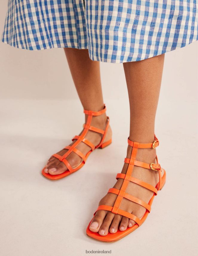 Blood Orange Footwear Leather Gladiator Sandals Boden Women L466L6697