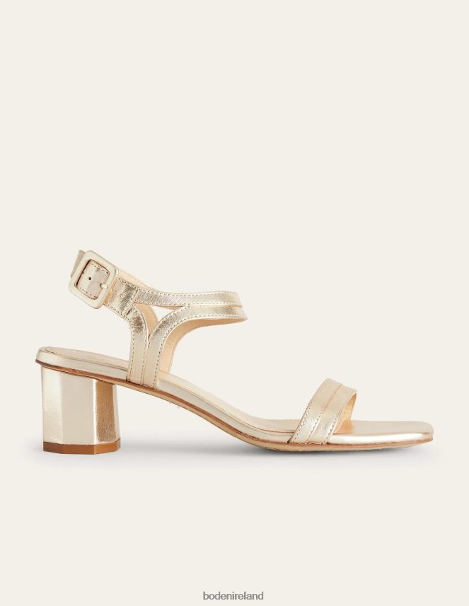 Gold Footwear Block-Heel Sandals Boden Women L466L6705