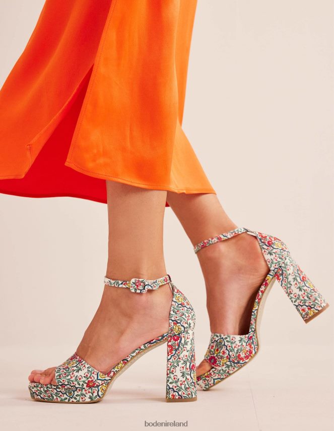 Multi & Vine Terrace Footwear Heeled Platform Sandals Boden Women L466L62610